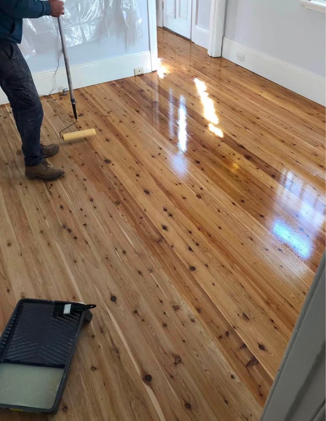 Floor Sanding & Varnishing work by Eleva Construction