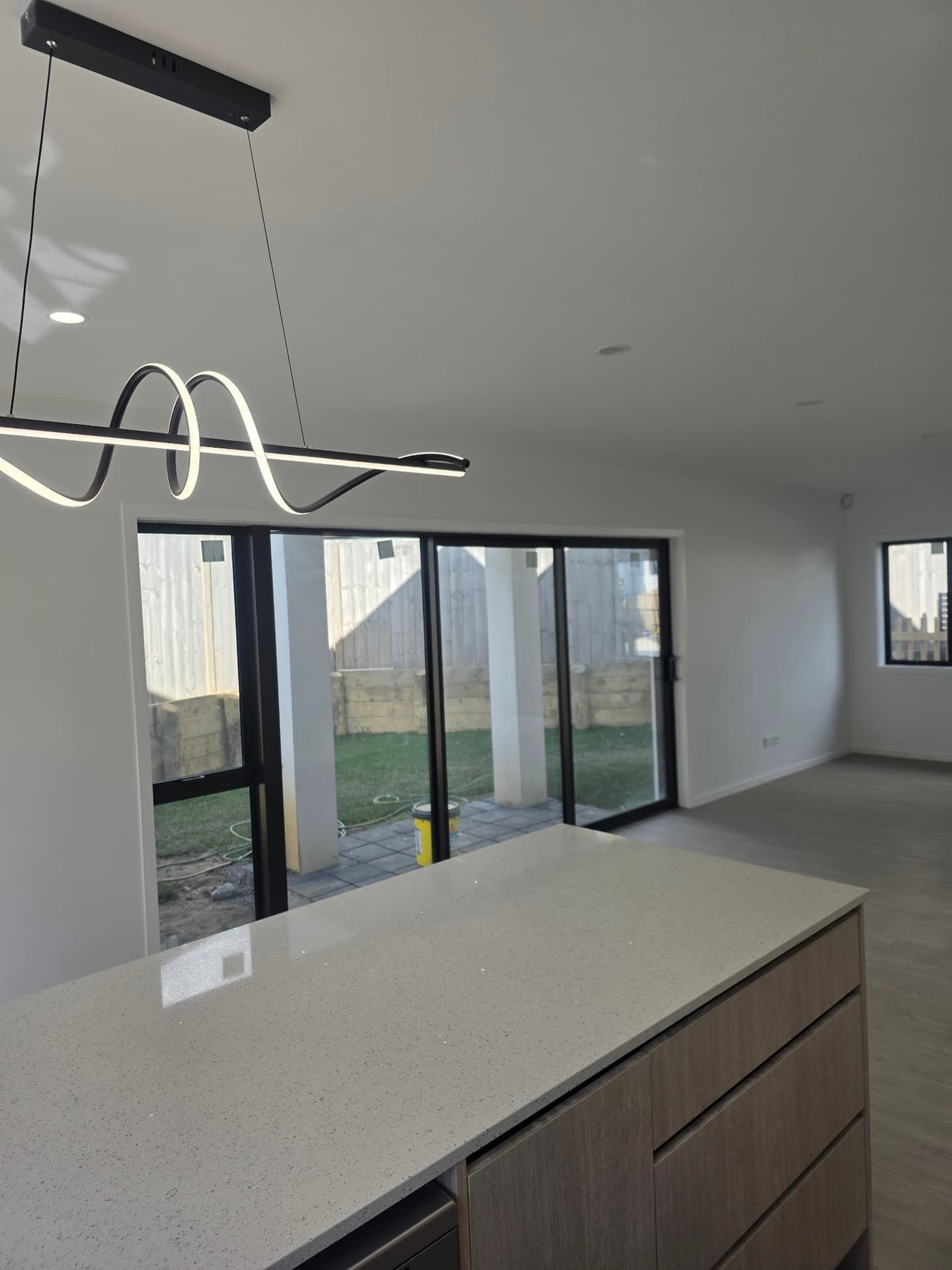 Finished kitchen living area, Manly
