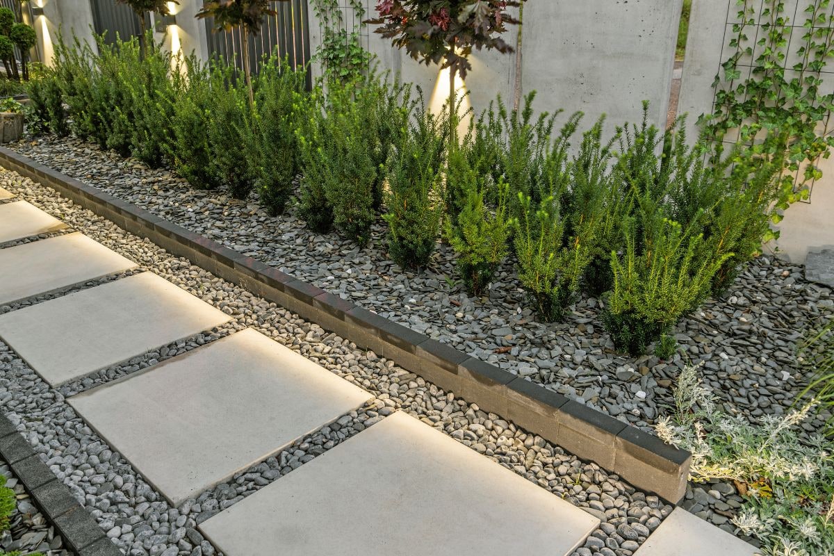 Landscaping work by Eleva Construction